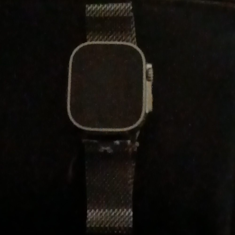 iphone ultra watch silver fit all mesh band